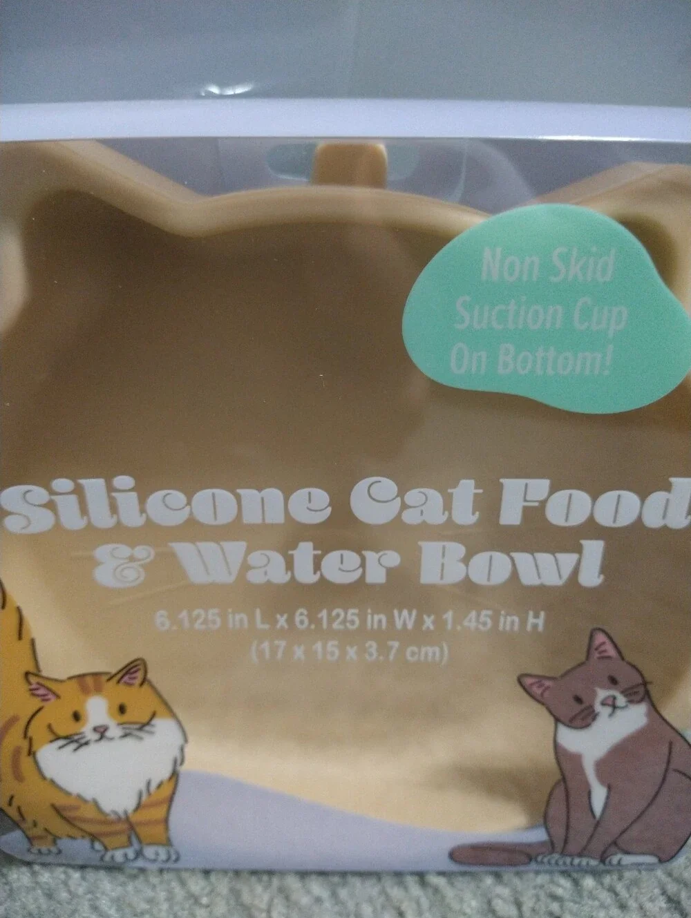 Silicone Cat Food/Water Bowl